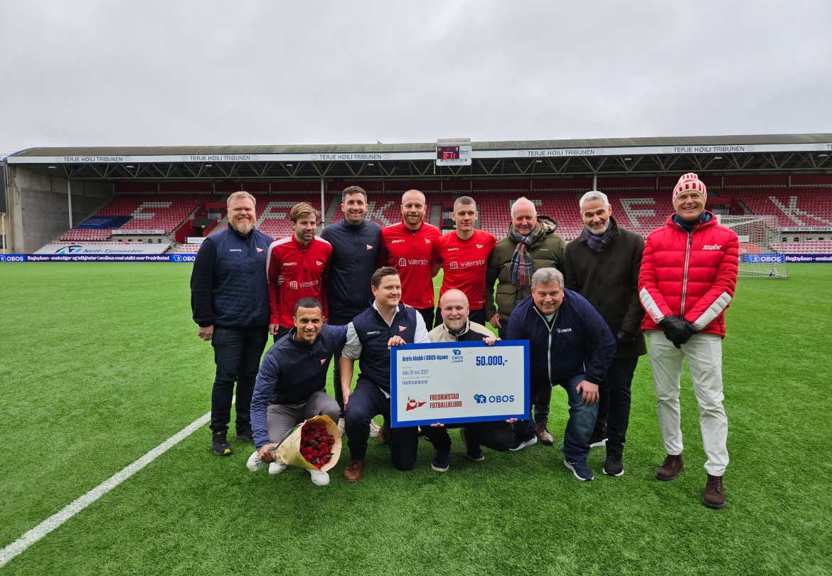 Fredrikstad Fotballklubb Utropes Som Årets Klubb I OBOS-ligaen 2023 ...